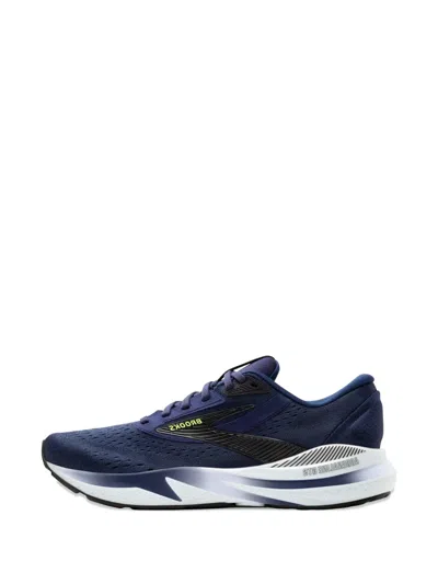 Brooks Adrenaline Gts 24 Panelled Sneakers In Blue