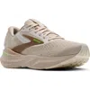 Brooks Adrenaline Gts 24 Running Shoe In Chateau Grey/portabella/green