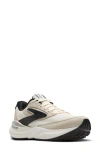 Brooks Adrenaline Gts 24 Running Shoe In Coconut/silverlining/black