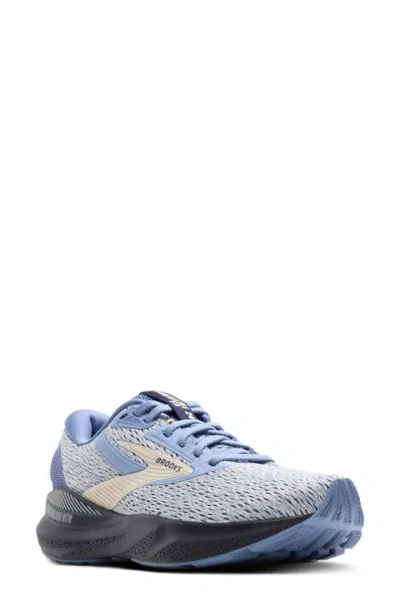 Brooks Adrenaline Gts 24 Running Shoe In Country Wash/bluewash/ebony