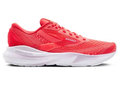 Pre-owned Brooks Adrenaline Gts 24 (women's) Sneakers In Cayenne/thistle/white