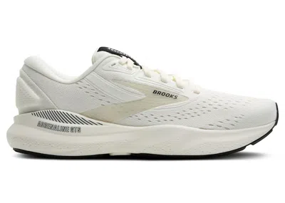 Pre-owned Brooks Adrenaline Gts 24 (women's) Sneakers In Coconut/black/white Sand