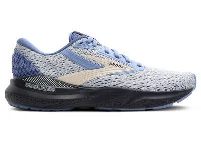 Pre-owned Brooks Adrenaline Gts 24 (women's) Sneakers In Country Wash/bluewash/ebony