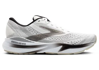 Pre-owned Brooks Adrenaline Gts 24 (women's) Sneakers In White/black/pelican In Multi