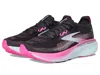 Brooks Womens  Adrenaline Gts 25 In Black/cyber Pink/iced Aqua