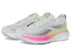 Brooks Womens  Adrenaline Gts 25 In Oyster/green/pink