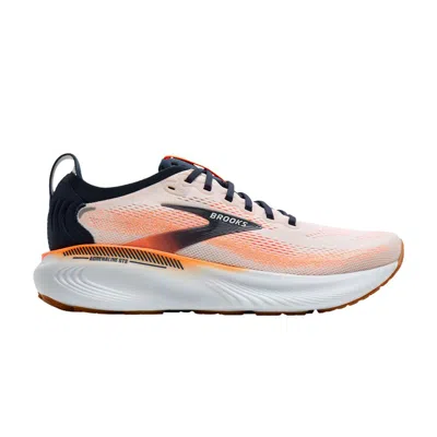 Pre-owned Brooks Adrenaline Gts 25 'white Spellbound Orange' | Men's Size 12.5