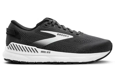 Pre-owned Brooks Ariel Gts 24 (women's) Sneakers In Ebony/black/white