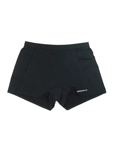 Pre-owned Brooks Athletic Shorts In Black