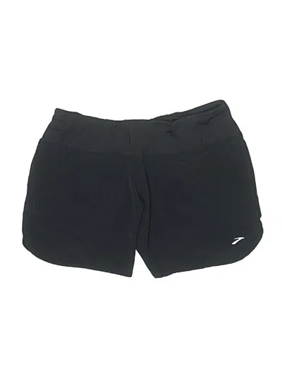 Pre-owned Brooks Athletic Shorts In Black