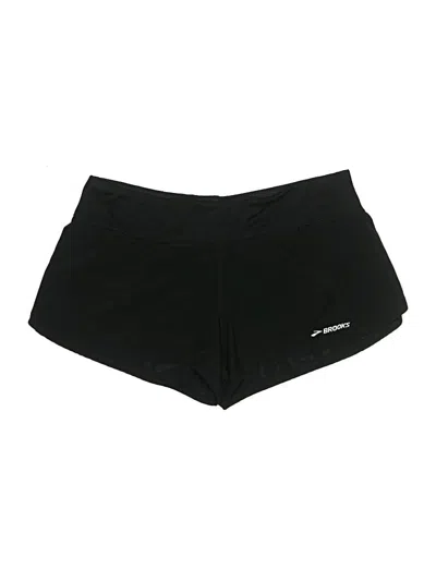 Pre-owned Brooks Athletic Shorts In Black