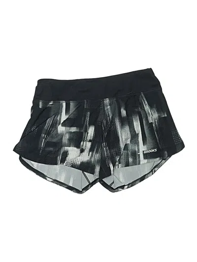 Pre-owned Brooks Athletic Shorts In Black