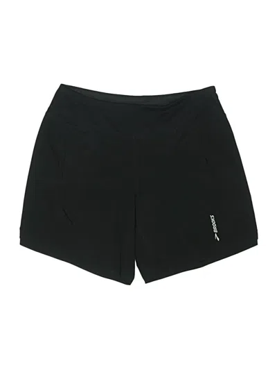 Pre-owned Brooks Athletic Shorts In Black