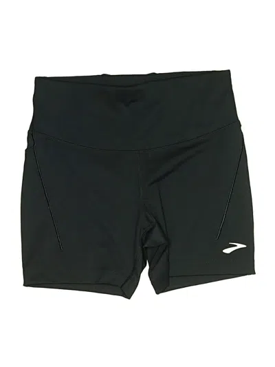 Pre-owned Brooks Athletic Shorts In Black