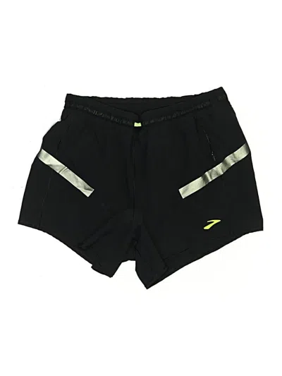 Pre-owned Brooks Athletic Shorts In Black