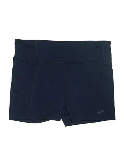 Pre-owned Brooks Athletic Shorts In Blue