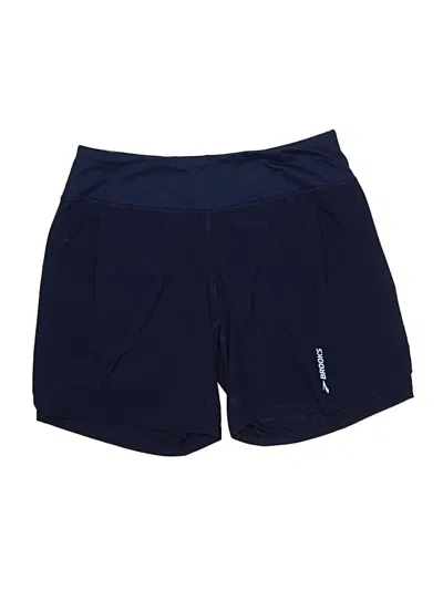Pre-owned Brooks Athletic Shorts In Blue