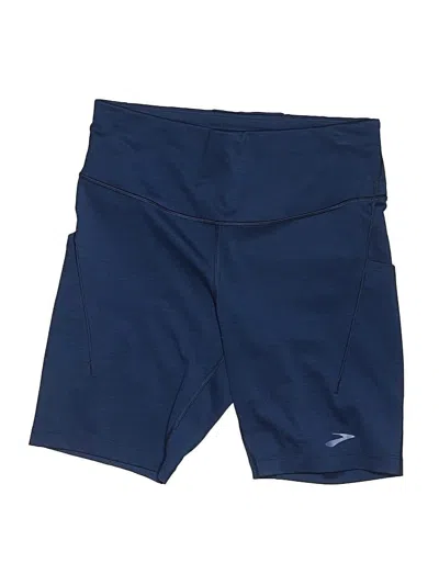 Pre-owned Brooks Athletic Shorts In Blue