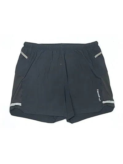 Pre-owned Brooks Athletic Shorts In Gray