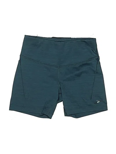 Pre-owned Brooks Athletic Shorts In Teal