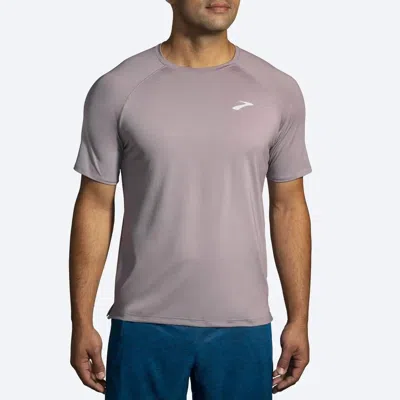 Brooks Atmosphere Short Sleeve 2.0 In 580 Frosted Lead In Gray