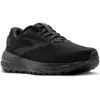 Brooks Beast Gts 24 Running Shoe In Black/black/ebony
