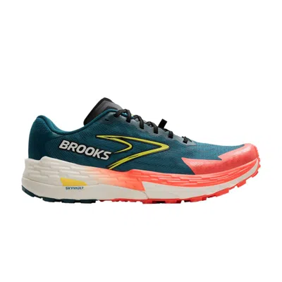 Pre-owned Brooks Catamount 4 'legion Blue Celestial Flame' | Men's Size 9