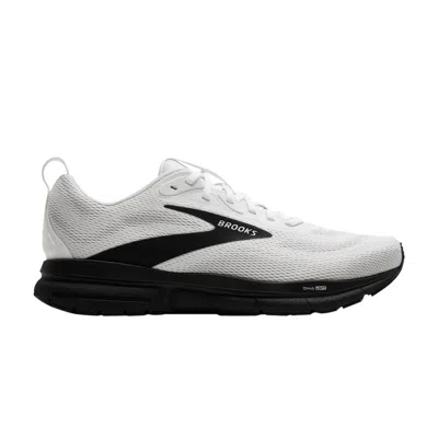 Pre-owned Brooks Trace 4 'bright White Black' | Men's Size 11.5
