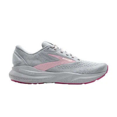 Pre-owned Brooks Wmns Adrenaline Gts 24 2e Wide 'alloy Zephyr' | Grey | Women's Size 11 In Gray