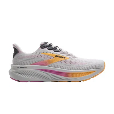 Pre-owned Brooks Wmns Ghost 17 'oyster Apricot Pink' | Grey | Women's Size 9 In Gray