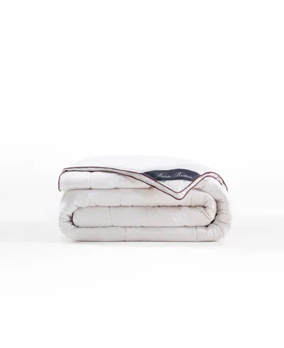 Brooks Brothers 100% Cotton Comforter, Queen In White