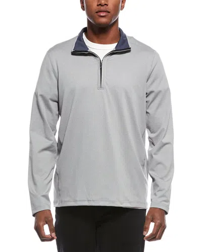 Brooks Brothers 1/2-zip Pullover In Gray