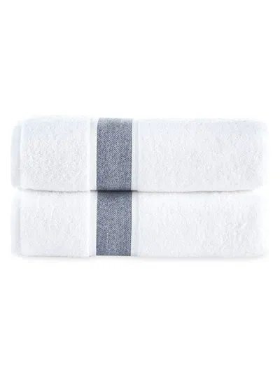 Brooks Brothers 2-piece Turkish Cotton Bath Towel Set In Navy