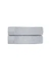 Brooks Brothers 2-piece Turkish Cotton Bath Towel Set In Silver