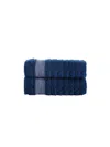 Brooks Brothers 2-piece Turkish Cotton Hand Towel Set In Navy