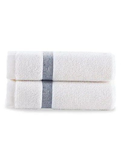 Brooks Brothers 2-piece Turkish Cotton Wash Cloth Set In Navy