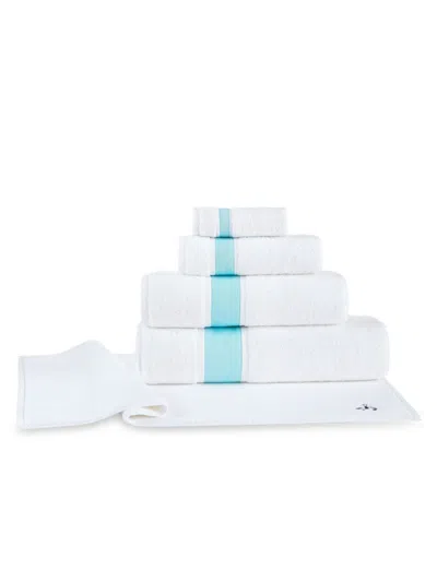 Brooks Brothers 2-piece Turkish Cotton Wash Cloth Set In Sea Glass