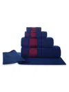 Brooks Brothers 2-piece Wash Cloth Set In Navy