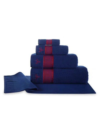 Brooks Brothers 2-piece Wash Cloth Set In Blue