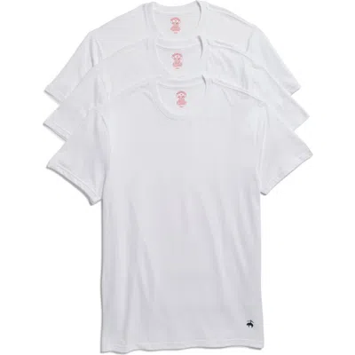 Brooks Brothers 3-pack Crewneck T-shirts In White