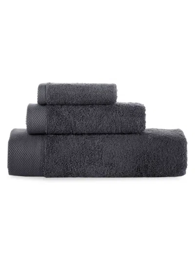 Brooks Brothers 3-piece Turkish Cotton Bath Towel Set In Gray