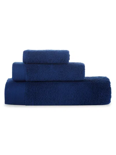 Brooks Brothers 3-piece Turkish Cotton Bath Towel Set In Blue