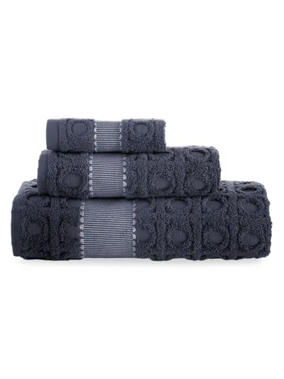 Brooks Brothers Kids' 3-piece Turkish Cotton Towel Set In Black
