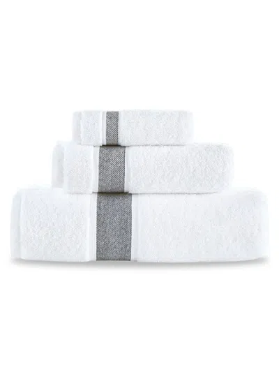 Brooks Brothers Kids' 3-piece Turkish Cotton Towel Set In Anthracite