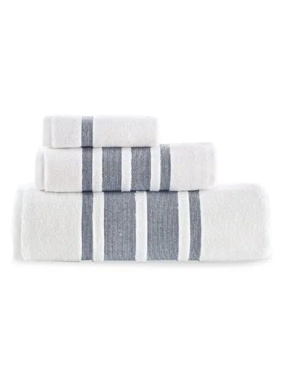 Brooks Brothers Kids' 3-piece Turkish Cotton Towel Set In Navy