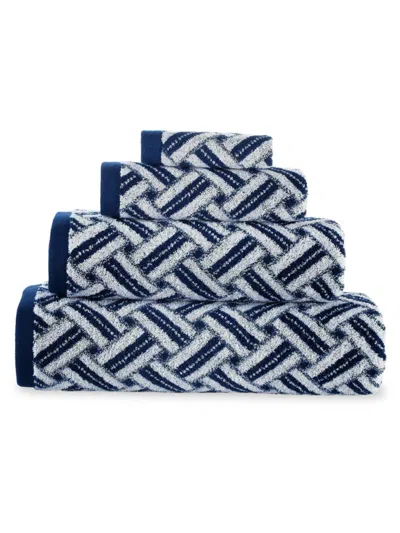 Brooks Brothers Kids' 3-piece Turkish Cotton Towel Set In Blue