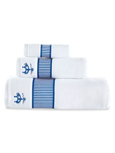 Brooks Brothers 3-piece Turkish Cotton Towel Set In Blue