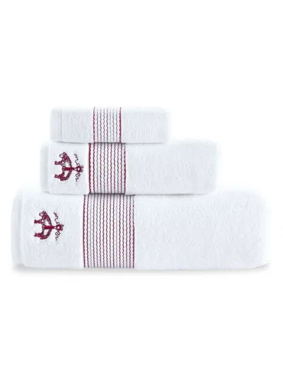 Brooks Brothers Kids' 3-piece Turkish Cotton Towel Set In White