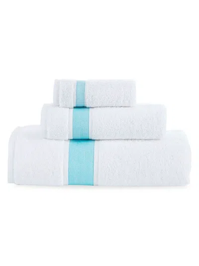 Brooks Brothers Kids' 3-piece Turkish Cotton Towel Set In White