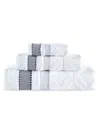 Brooks Brothers Kids' 3-piece Turkish Cotton Towel Set In Gray